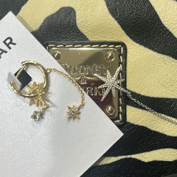 Dooney and bourke leather zebra print bag - Picture 5 of 5